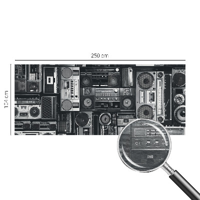 Foto tapeta za zid s motivom retro radija