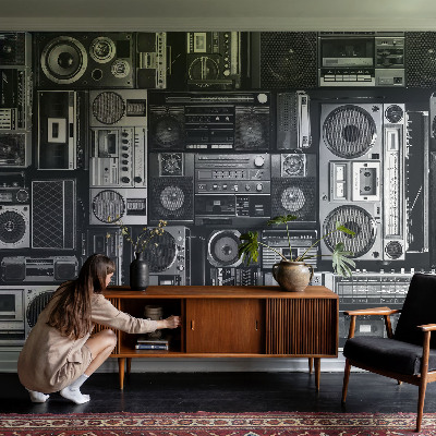 Foto tapeta za zid s motivom retro radija