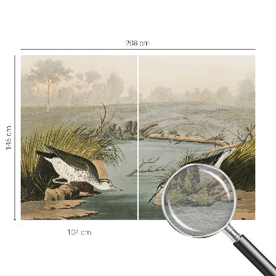 Zidna fototapeta s mirnim krajolikom