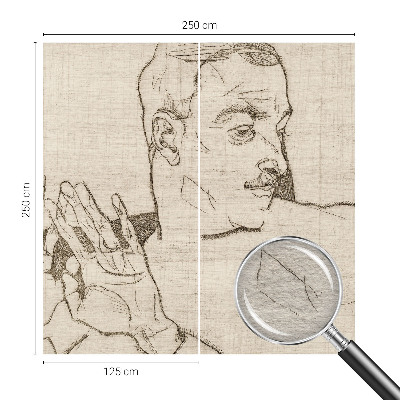 Zidna fototapeta s prepoznatljivim karakterom