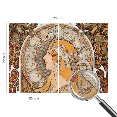 Vlies fototapeta za dječju sobu s uzorkom zodijačke elegancije