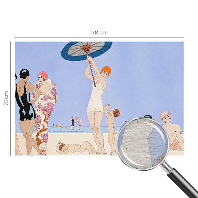 Flis fototapeta Retro plaža