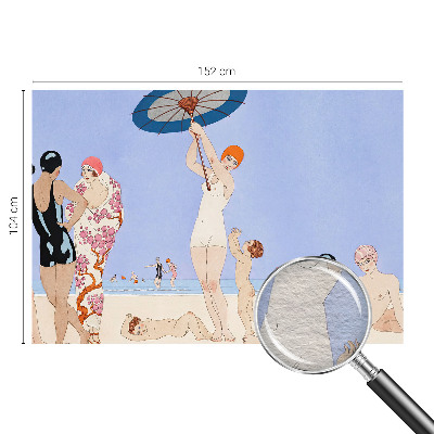 Flis fototapeta Retro plaža
