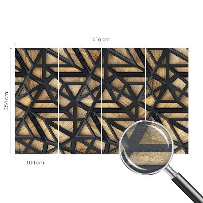 Fototapeta za zid Geometrijska veza