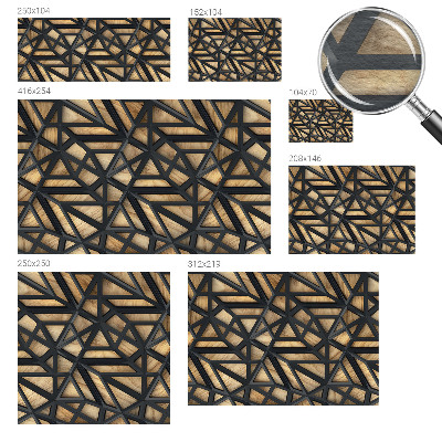 Fototapeta za zid Geometrijska veza