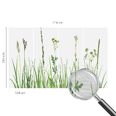 Fototapeta za spavaću sobu Suptilna flora