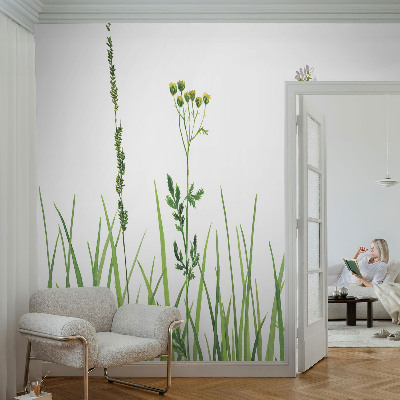 Fototapeta za spavaću sobu Suptilna flora