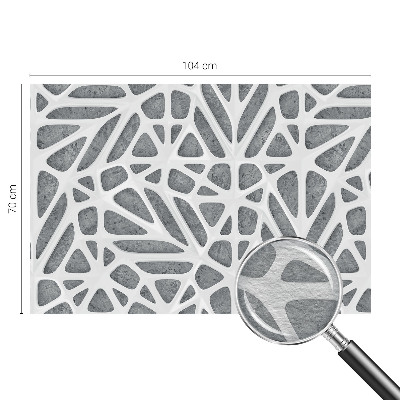 Fototapeta s tiskom Geometrijska mreža
