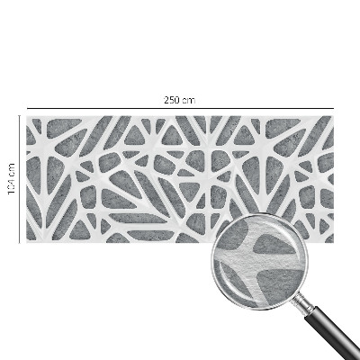Fototapeta s tiskom Geometrijska mreža