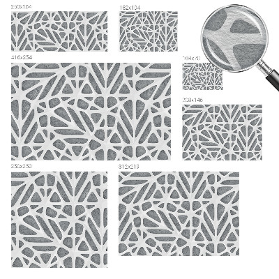Fototapeta s tiskom Geometrijska mreža