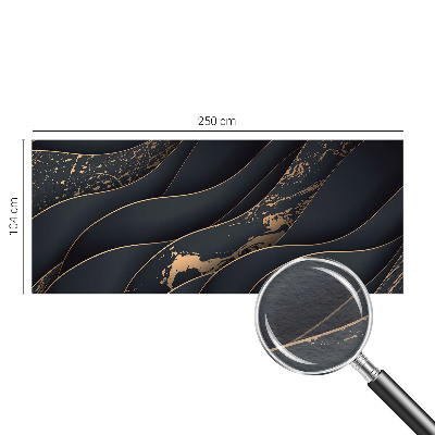 Zidna fototapeta s uzorkom elegantnih valova