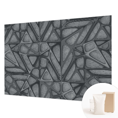 Foto tapeta za spavaću sobu s geometrijskim uzorcima