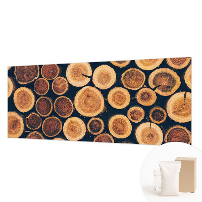 Premium fototapeta Drveni krugovi