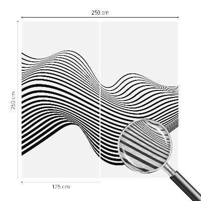 Fototapeta po mjeri s motivom dinamičke apstrakcije prilagođene vašim dimenzijama