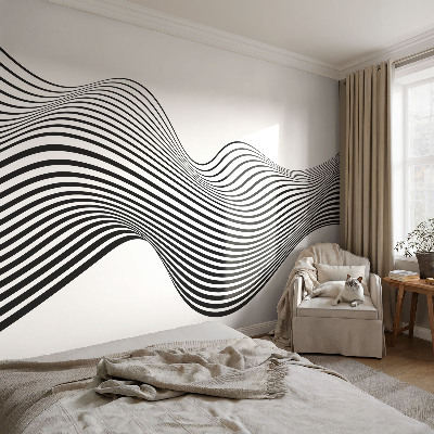 Fototapeta po mjeri s motivom dinamičke apstrakcije prilagođene vašim dimenzijama