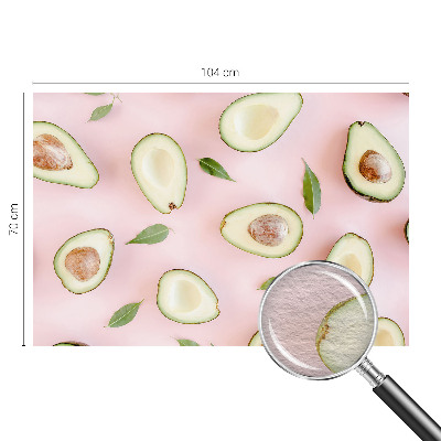 Vlies fototapeta s motivom zrelog avokada