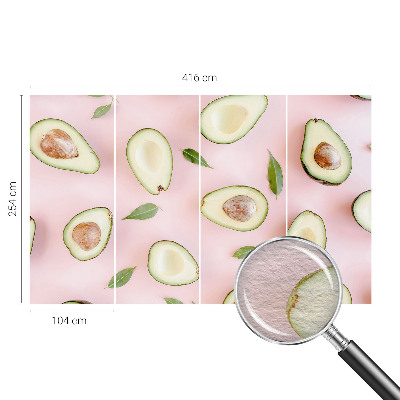 Vlies fototapeta s motivom zrelog avokada