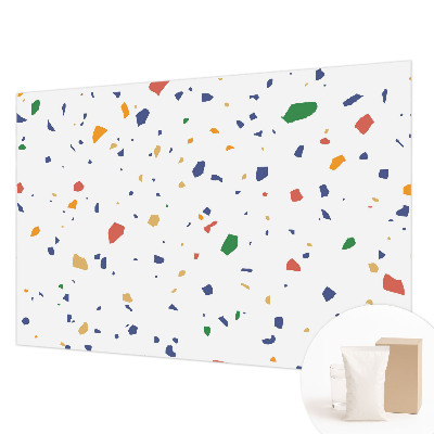 Zidna foto tapeta s uzorkom duginih komadića