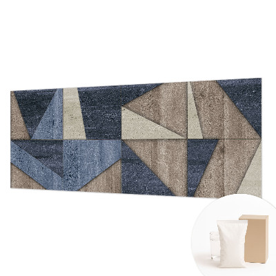 Foto tapeta za spavaću sobu s motivom geometrijskih uzoraka