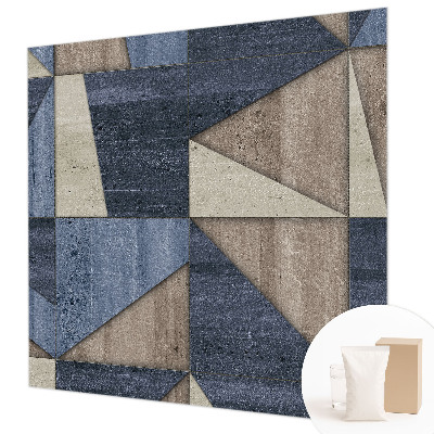 Foto tapeta za spavaću sobu s motivom geometrijskih uzoraka