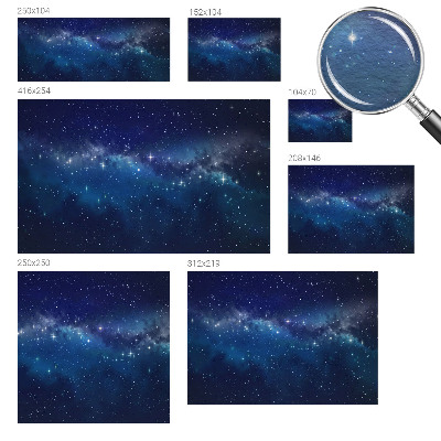 Premium fototapeta s motivom 'Zvjezdana noć'