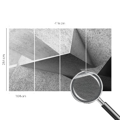 Zidna dekoracija fototapeta Geometrijske strukture