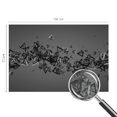 Fototapeta za dnevni boravak s uzorkom geometrijskih apstrakcija