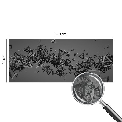 Fototapeta za dnevni boravak s uzorkom geometrijskih apstrakcija