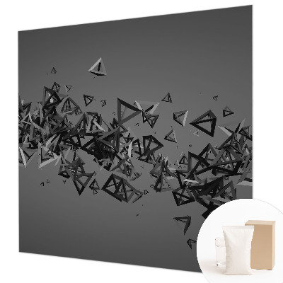 Fototapeta za dnevni boravak s uzorkom geometrijskih apstrakcija
