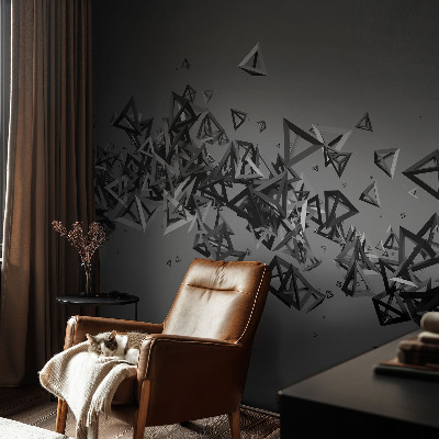 Fototapeta za dnevni boravak s uzorkom geometrijskih apstrakcija