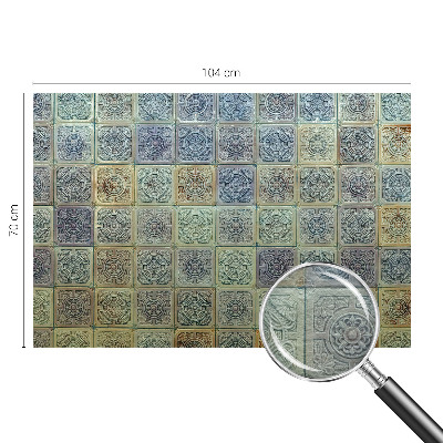Zidna fototapeta od flisa Geometrijske pločice