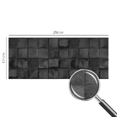Fototapeta za zid s motivom sivih pločica