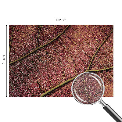 Zidna fototapeta od flisa s uzorkom lisnate teksture