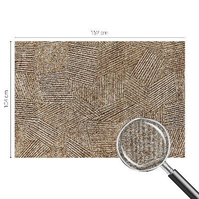 Zidna fototapeta sa strukturnim linijama