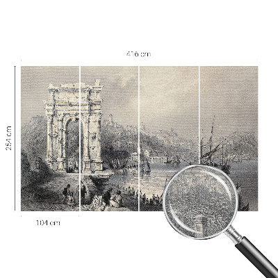 Moderna fototapeta s motivom morskog pejzaža