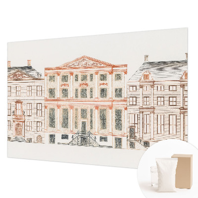 Vlies fototapeta za dječju sobu s motivom klasičnih zgrada