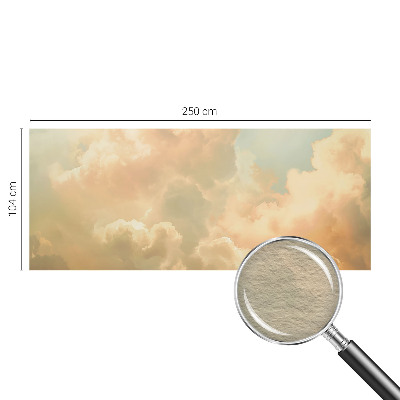 Vlies fototapeta za dječju sobu Eterični oblaci