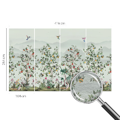 Premium fototapeta s motivom egzotičnih drveća