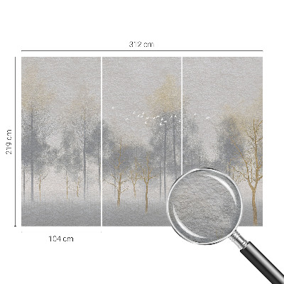 Foto tapeta za zid sa motivom šumske harmonije