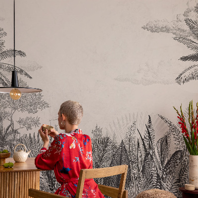 Zidna foto tapeta s motivom tropskog krajolika