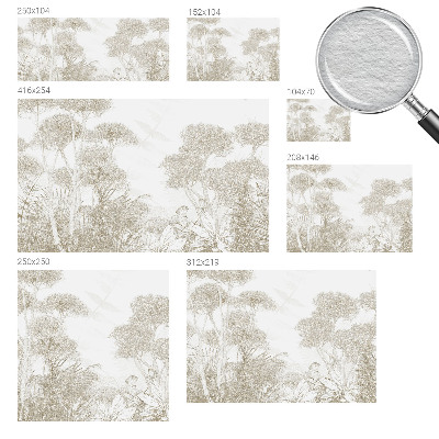 Premium fototapeta s motivom tropske vegetacije