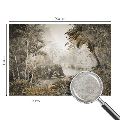 Moderna fototapeta s motivom tropske šume