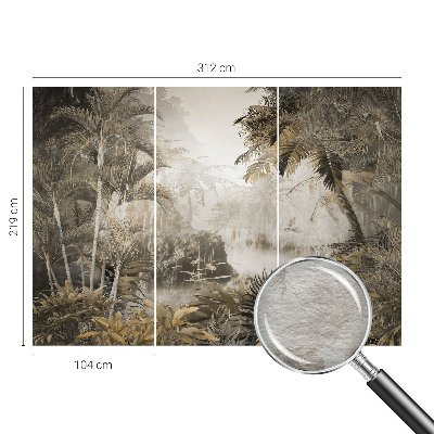 Moderna fototapeta s motivom tropske šume