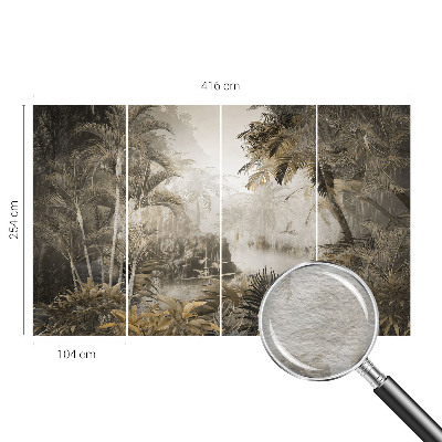 Moderna fototapeta s motivom tropske šume