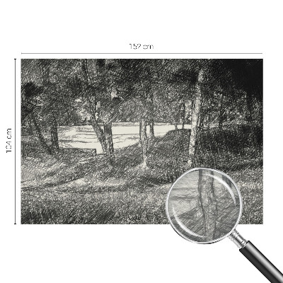 Fototapeta s tiskom s motivom mirnog krajolika