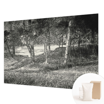 Fototapeta s tiskom s motivom mirnog krajolika