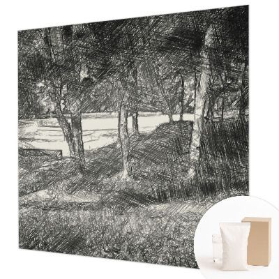 Fototapeta s tiskom s motivom mirnog krajolika