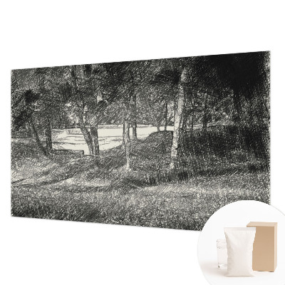 Fototapeta s tiskom s motivom mirnog krajolika