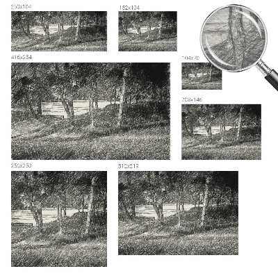 Fototapeta s tiskom s motivom mirnog krajolika
