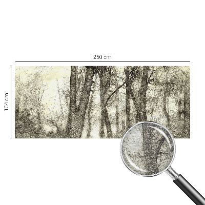 Vlies fototapeta s motivom 'Šumska melankolija'